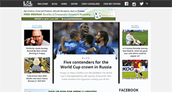 Desktop Screenshot of lolfootball.com